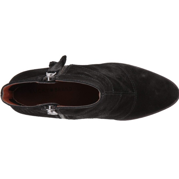 Lucky Brand Soft Suede Booties - Picture 6 of 8